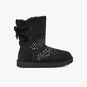 Ugg Classic Galaxy Bling Short Women Boots Black (4967MCRZD)